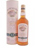 A bottle of Bowmore 12 Year Old / Old Presentation Islay Single Malt Scotch Whisky