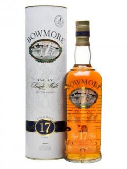 Bowmore 17 Year Old / Screen Printed Islay Single Malt Scotch Whisky