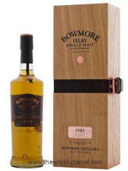 Bowmore 1981 Vintage 28 Year Old