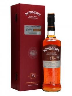 Bowmore 1989 / 23 Year Old / Port Cask Matured Islay Whisky