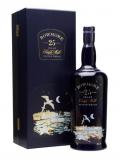 A bottle of Bowmore 25 Year Old Islay Single Malt Scotch Whisky