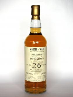 Bowmore 26 year Master of malt Single Cask Front side