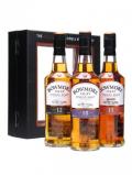 A bottle of Bowmore Gift Pack / 12 Year Old+15 Year Old+18 Year Old Islay Whisky
