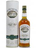 A bottle of Bowmore Islay Single Malt 12 Year Old