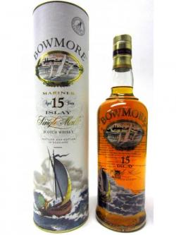 Bowmore Mariner Screen Printed Bottle 15 Year Old