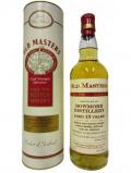 A bottle of Bowmore Old Masters Cask Strength 1996 13 Year Old