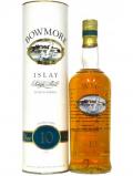 A bottle of Bowmore Screen Printed Bottle 10 Year Old