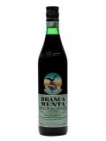 A bottle of Branca Menta