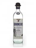 A bottle of Broker's Gin (47%)