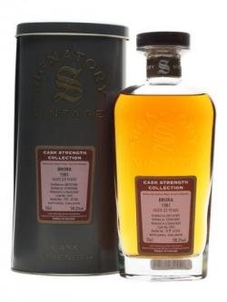 Brora 1981 / 23 Year Old / Sherry Butt / Signatory Highland Whisky