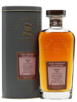 Brora 1981 / 24 Year Old / Sherry Butt / Signatory Highland Whisky