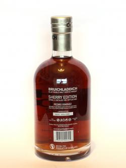 Bruichladdich 17 Year Old Pedro Ximenez Sherry Back side