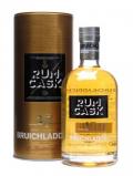 A bottle of Bruichladdich 17 Year Old / Rum Cask Finish Islay Whisky