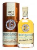 A bottle of Bruichladdich 2001 / Madeira Cask Finish Islay Whisky