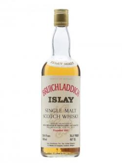 Bruichladdich / Bot.1970s Islay Slingle Malt Scotch Whisky