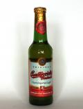 A bottle of Budejovicky Budvar