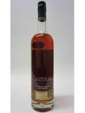 A bottle of Buffalo Trace Sazerac Rye