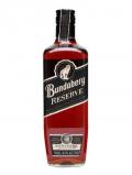 A bottle of Bundaberg Reserve Rum