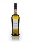 A bottle of Burmester Extra Dry White Port
