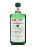 A bottle of Burnett's White Satin Gin / Bot.1970s