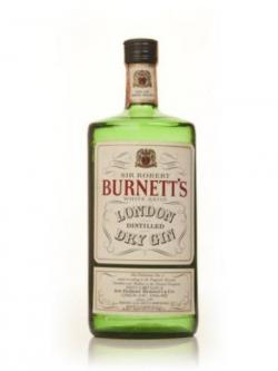 Burnett’s White Satin London Dry Gin - late 1970s