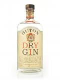 A bottle of Buton Dry Gin - 1960's