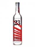 A bottle of Calle 23 Blanco Tequila
