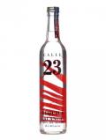 A bottle of Calle 23 Blanco Tequila