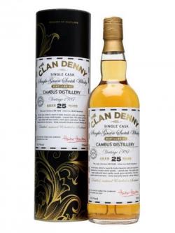 Cambus 1987 / 25 Year Old / Hogshead #9320 / Clan Denny Single Whisky