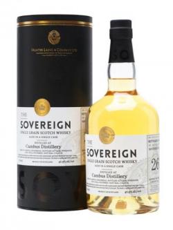 Cambus 1988 / 26 Year Old / Sovereign Single Grain Scotch Whisky
