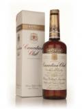 A bottle of Canadian Club 6 Year Old Whisky - 1977