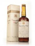 A bottle of Canadian Club 6 Year Old Whisky - early 1980s