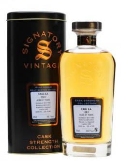 Caol Ila 1983 / 31 Year Old / Cask #5300 / Signatory Islay Whisky