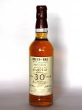 A bottle of Caol Ila 30 year Master of Malt Single Cask