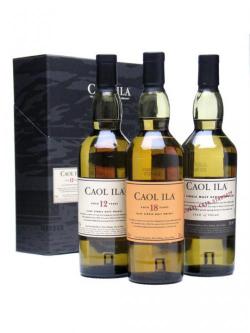 Caol ila Collection / 3 x 20cl Islay Single Malt Scotch Whis