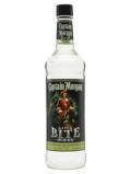 A bottle of Captain Morgan Lime Bite Spiced Rum Spirit Drink