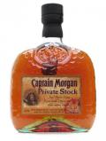 A bottle of Captain Morgan Private Stock Rum