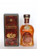 A bottle of Cardhu 12 year