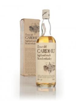 Cardhu 12 Year Old - 1981