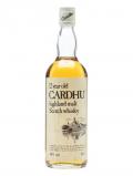 A bottle of Cardhu 12 Year Old / Bot.1970s / Cream Label Speyside Whisky
