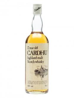 Cardhu 12 Year Old / Bot.1970s / Cream Label Speyside Whisky