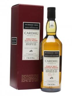 Cardhu 1997 / Managers' Choice Speyside Single Malt Scotch Whisky