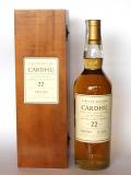 A bottle of Cardhu 22 year