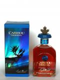A bottle of Caribou Crossing / Single Barrel Canadian Whisky