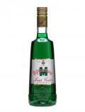 A bottle of Cartron Green Peppermint Liqueur