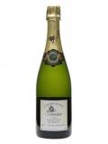 A bottle of Champagne De Sousa Blanc de Blancs Reserve Grand Cru