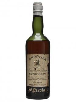 Chaplins Choice Old Jamaica Rum / Bot.1940s
