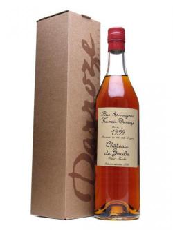 Chateau de Gaube 1959 Armagnac/ 50 Year Old / Darroze