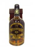 A bottle of Chivas Regal 1997 Employee Only Bottling 12 Year Old