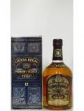 A bottle of Chivas Regal Premium Scotch 12 Year Old 4158